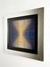 Victor Vasarely, optical composition, circa 1970s, offset print, framed