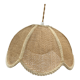 Suspension vintage en fibres naturelles