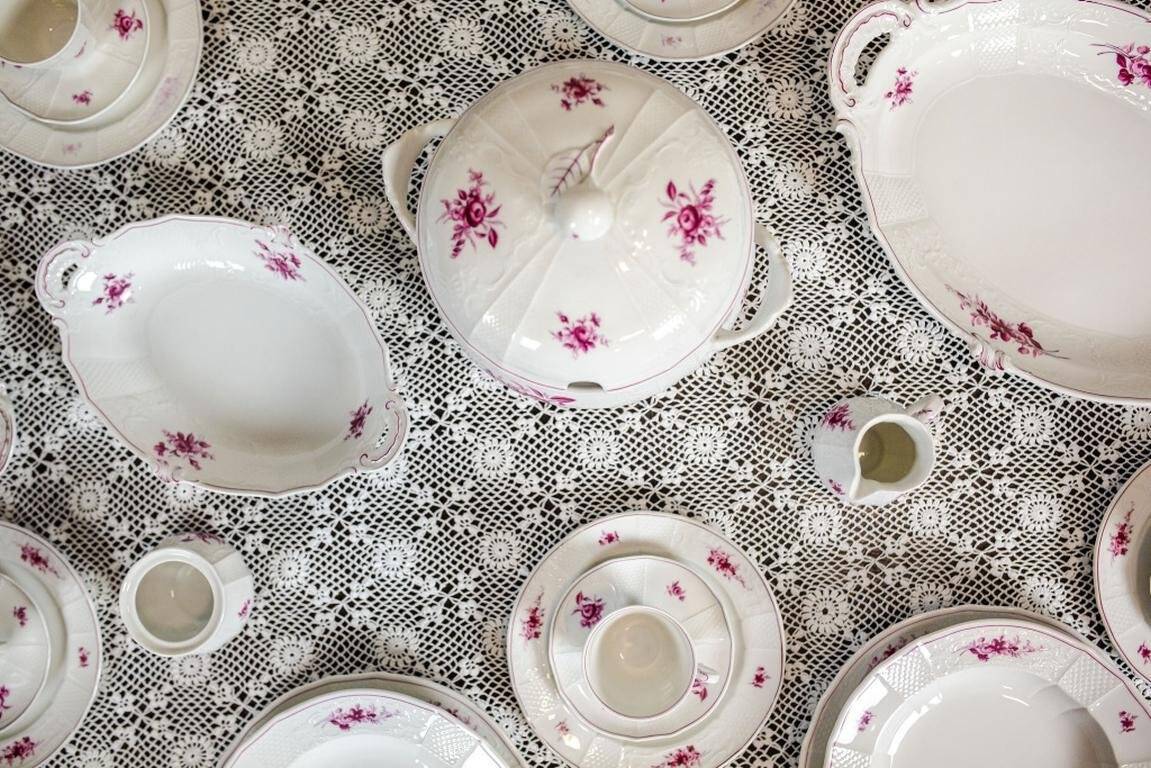 Porcelain Service from Fürstenberg, West Germany, 1960s, Set of 69