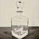 Carafe à whisky en verre lisse