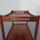 Teak tea cart by Hans J. Wegner for Andreas Tuck, Denmark, 1950s.