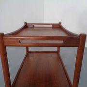 Teak Tea Cart by Hans J. Wegner for Andreas Tuck, Denmark, 1950s