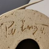Ceramic table lamp, by Per Engstrøm Denmark (Signed at the bottom) 1980s.