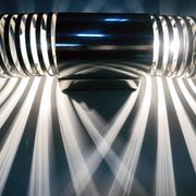 Vintage Wall Lamp • Spirals • Space Age • 1970