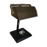 Art Deco metal lamp and vintage Bakelite 1930 - 32 cm