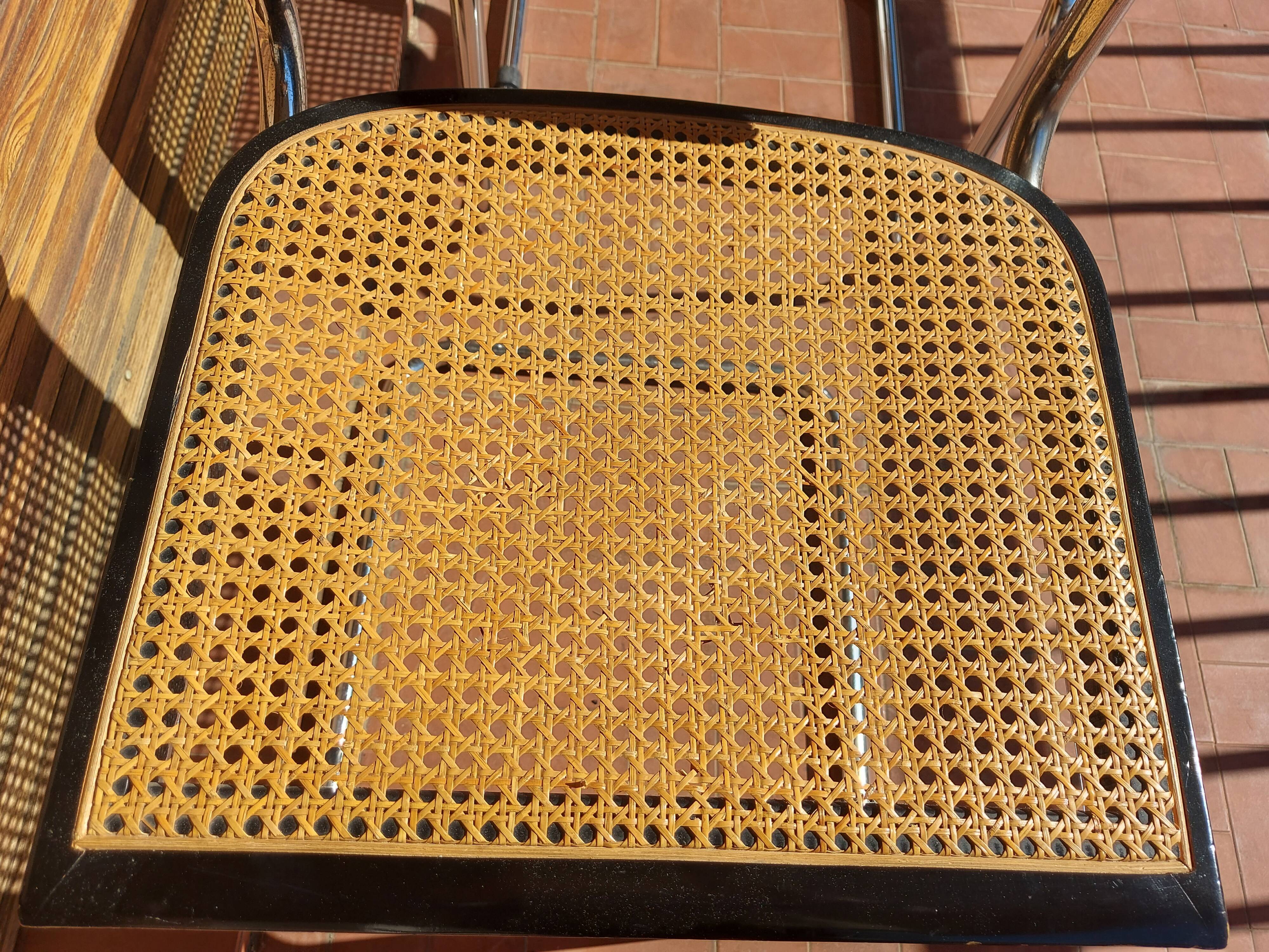 3 chairs Marcel Breuer B32