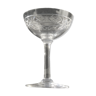 Coupe à champagne - cristal ciselé - art déco