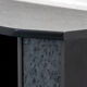 Postmodern burl wood bar cabinet 1980s