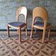 Pair of Danish Morten dining chairs designed by Niels Koefoed