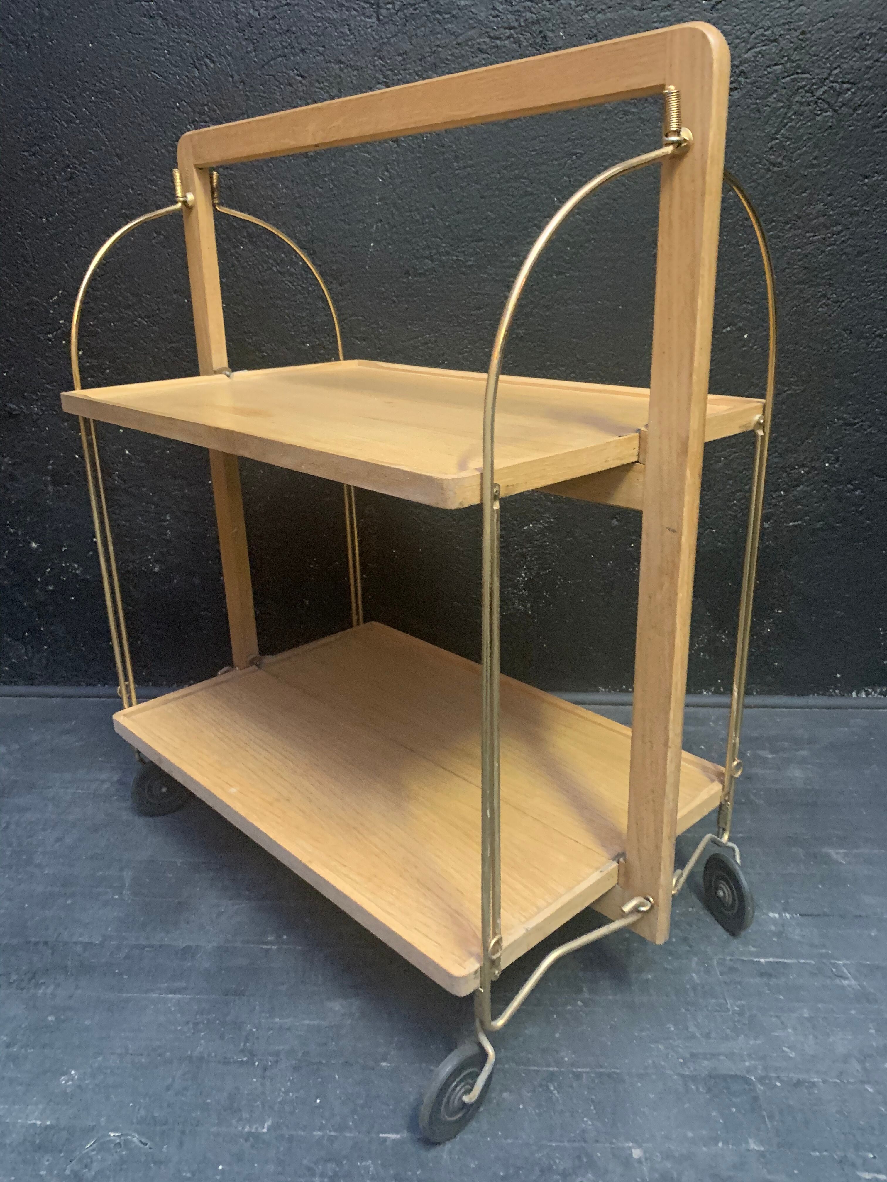 Rolling bar service, 1950