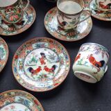 Exclusive vintage treasure: 26-piece Macau porcelain coffee service
