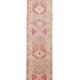 3X12 Pale Red & Pink Soft Turkish Vintage Runner Rug