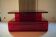 Red Plexiglass Coffee Table from the 1970s, French Design, Aesthetic