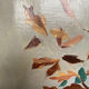 Painting "Flowers in vase" signed M. Saulo, circa 1950 frame