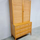 Vintage design rattan webbing cabinet 'Bohemian nature'