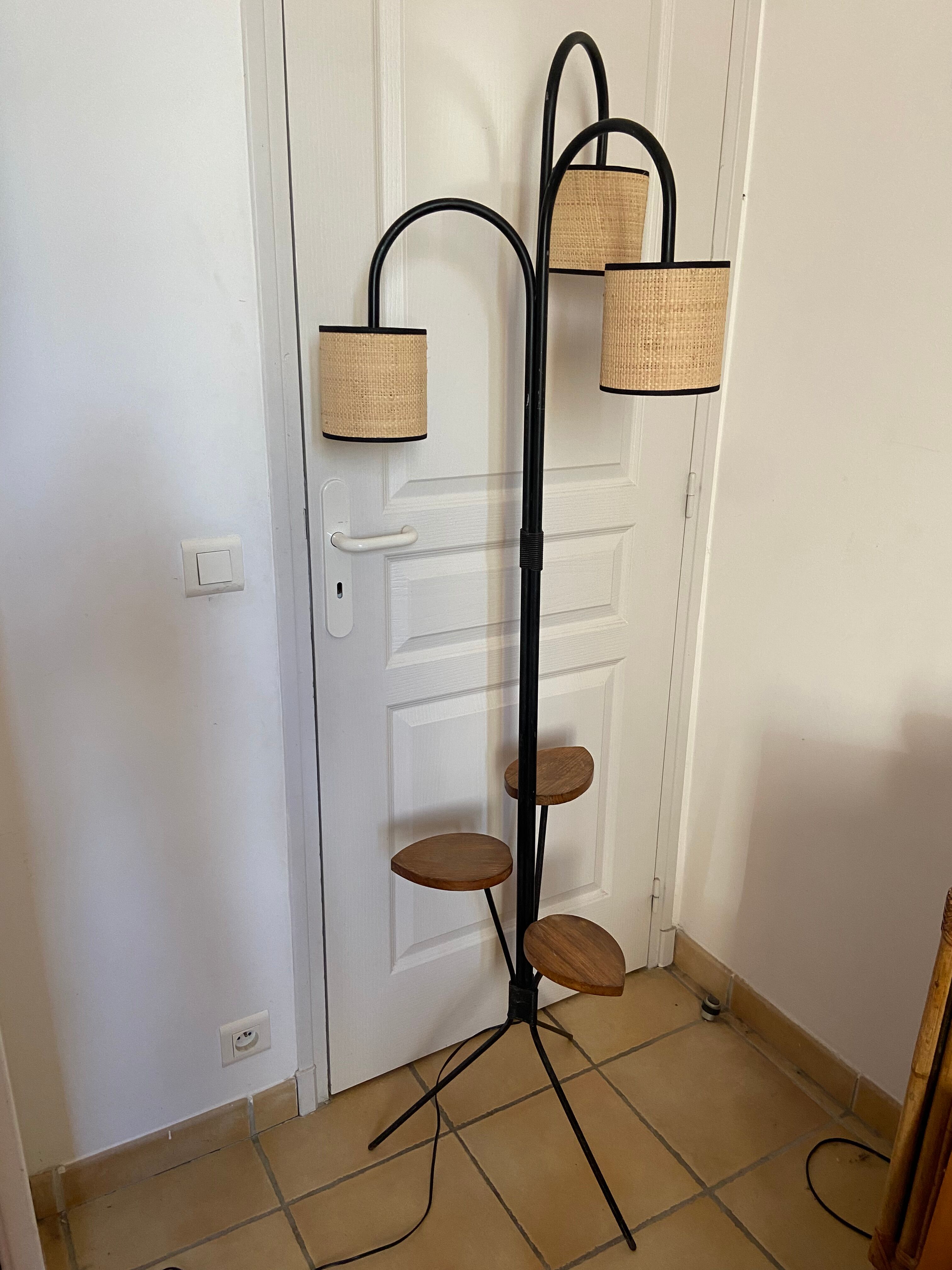 Tripod floor lamp 50s
