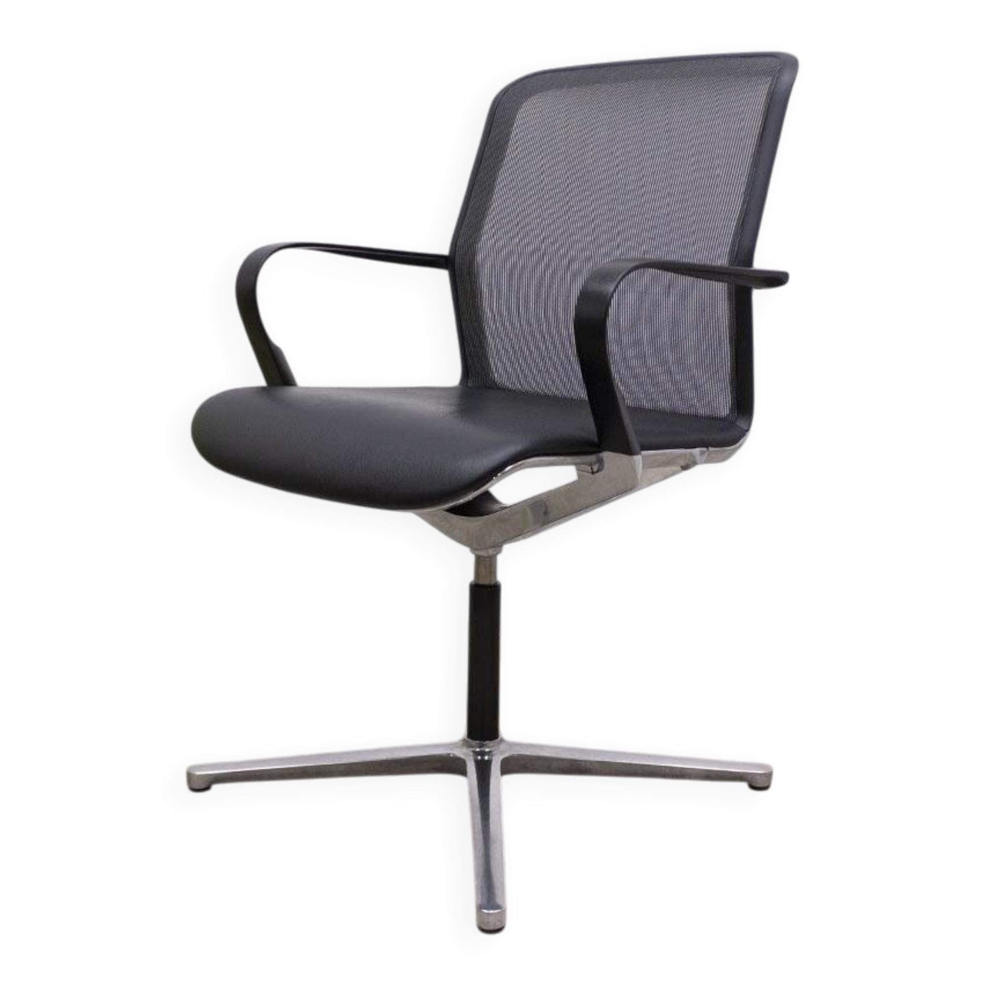 Filo Bene leather swivel chair