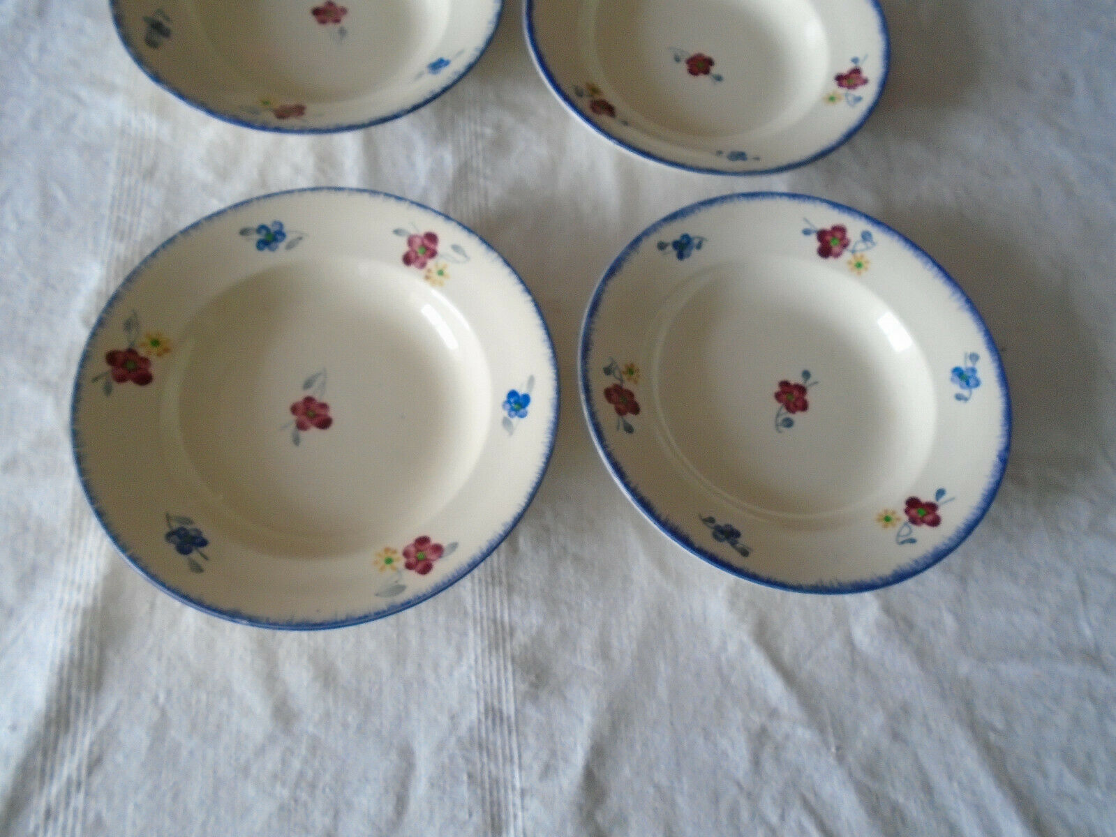 4 assiettes Mary Lou
