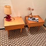 Pair of bedside tables, 1960s
