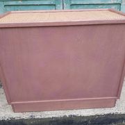 Chest of drawers Maugrion Rattan prestige 1980s