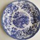 Antique Ironstone Tableware ceramic dessert plate. Patented design