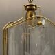 Italian glass brass pendant ceiling lamp