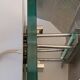 Pair of spectral vintage 1980 wall lamps