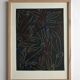 Elie Dayan, Untitled (Floral Pattern 1). Mixed media on paper.