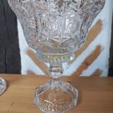 Large glass candy box