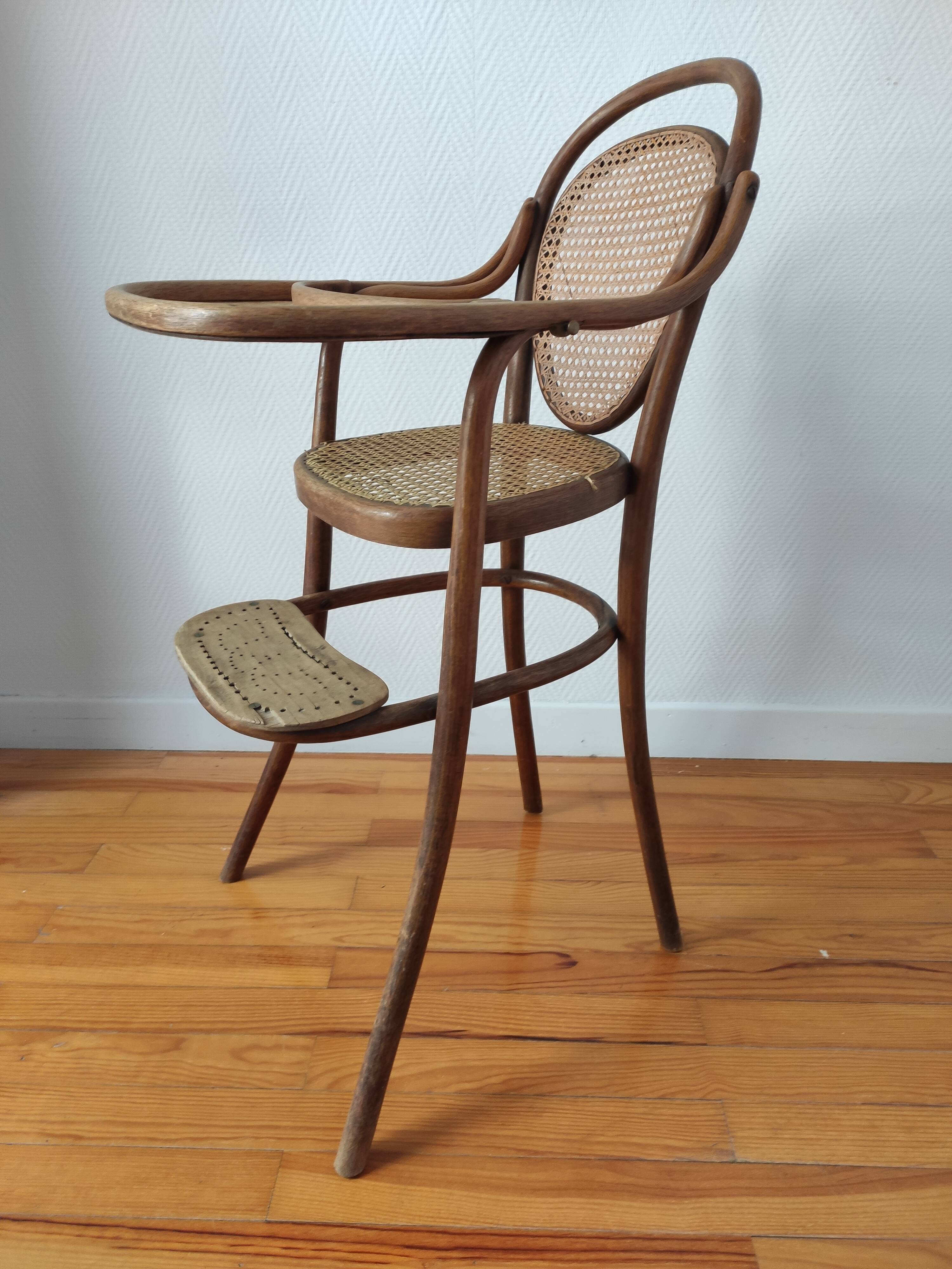 High chair baby Thonet