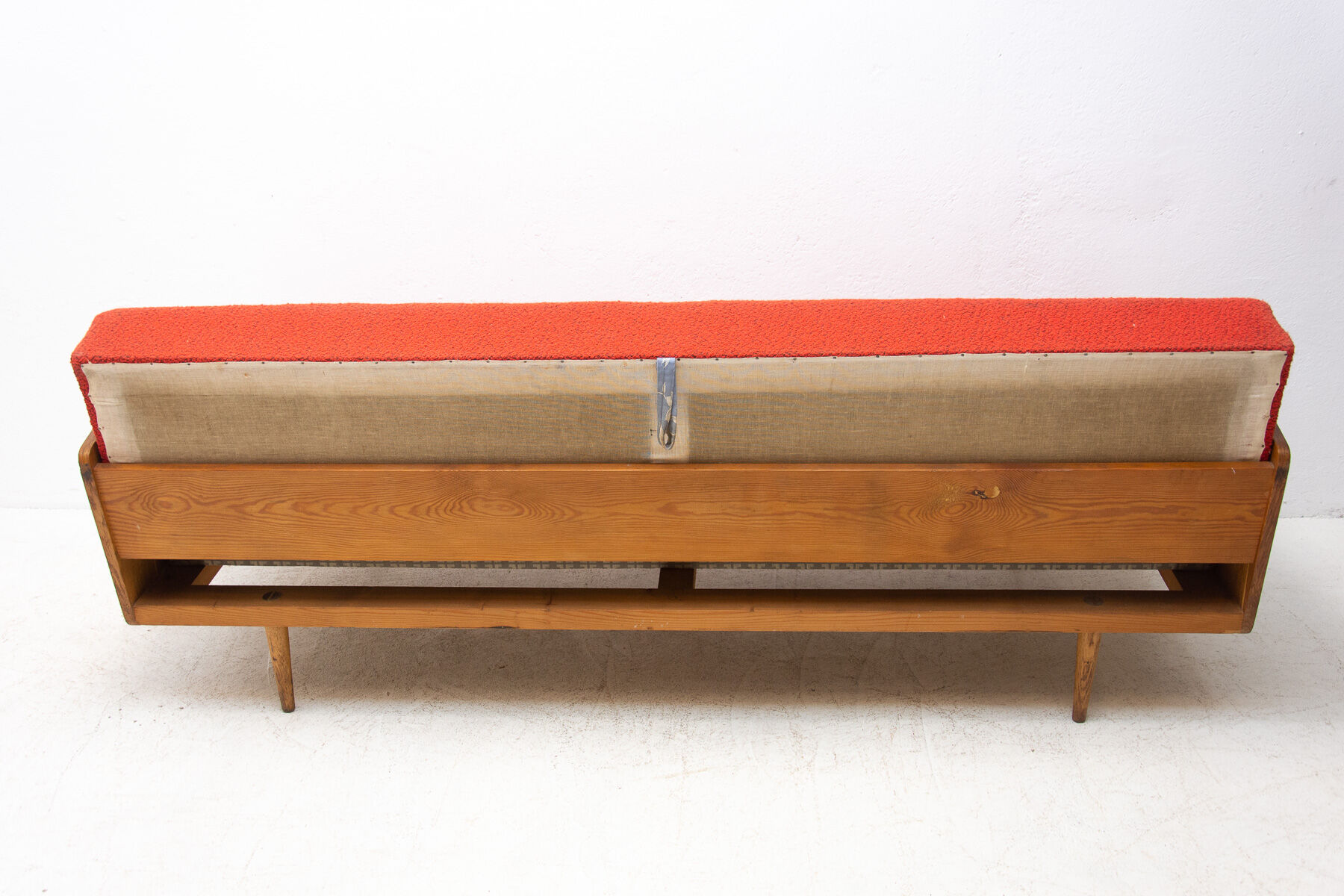 Mid century folding sofa from interier praha, 1960´s, czechoslovakia
