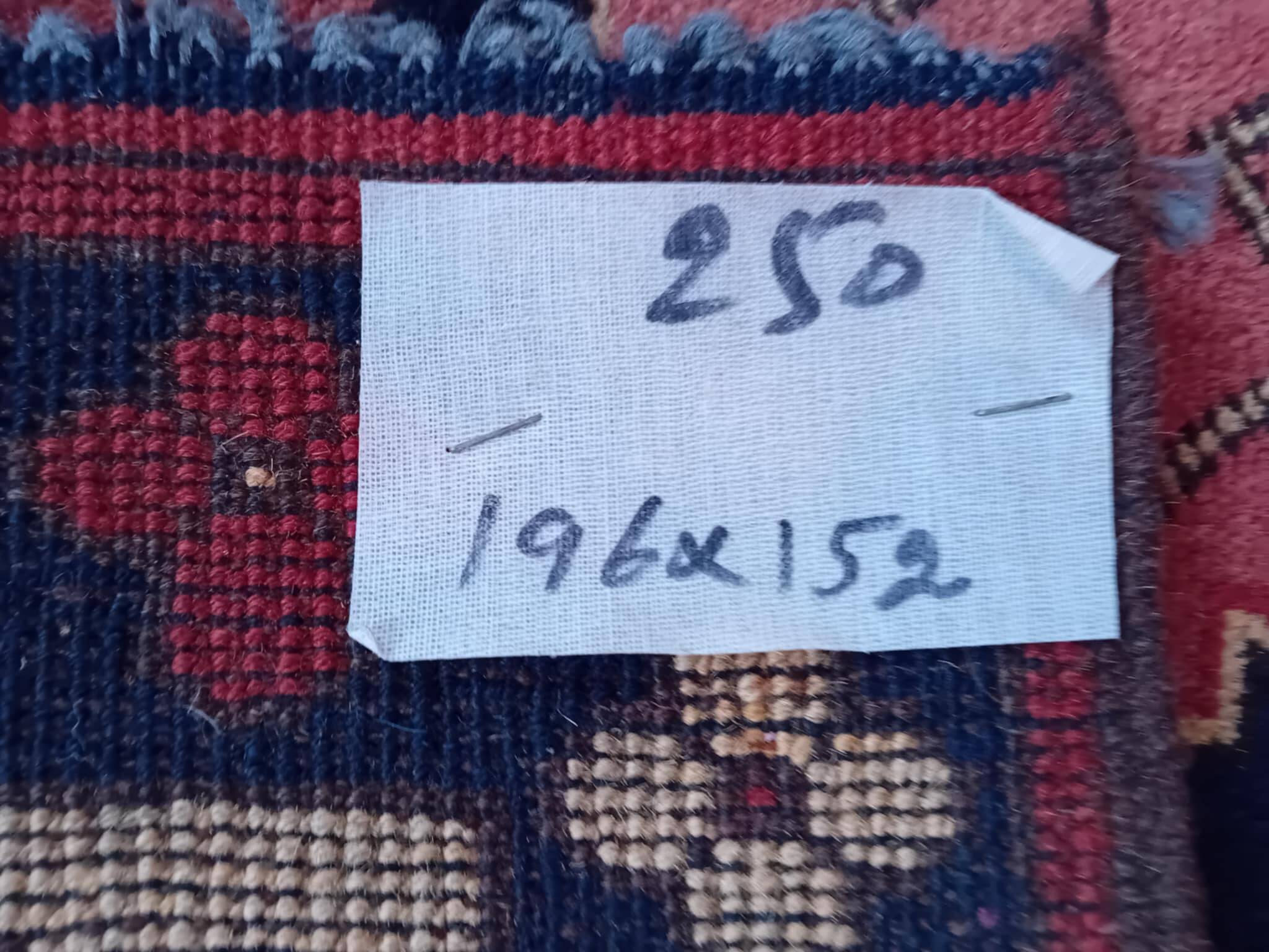 Handmade Pakistani Kazak Rug 196x152cm