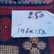 Handmade Pakistani Kazak Rug 196x152cm