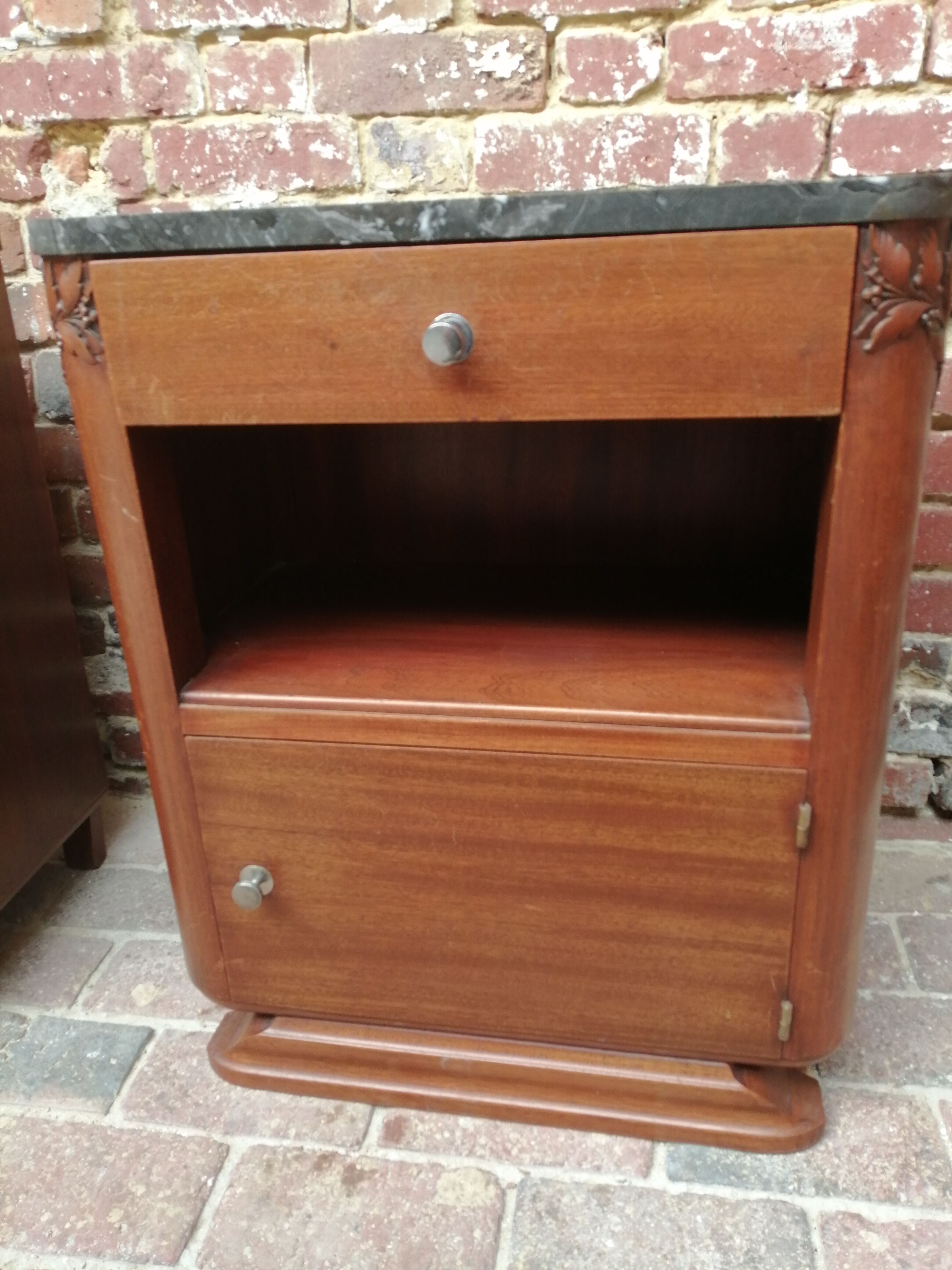 Vintage art deco bedsides