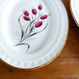 Pair of earthenware serving dishes