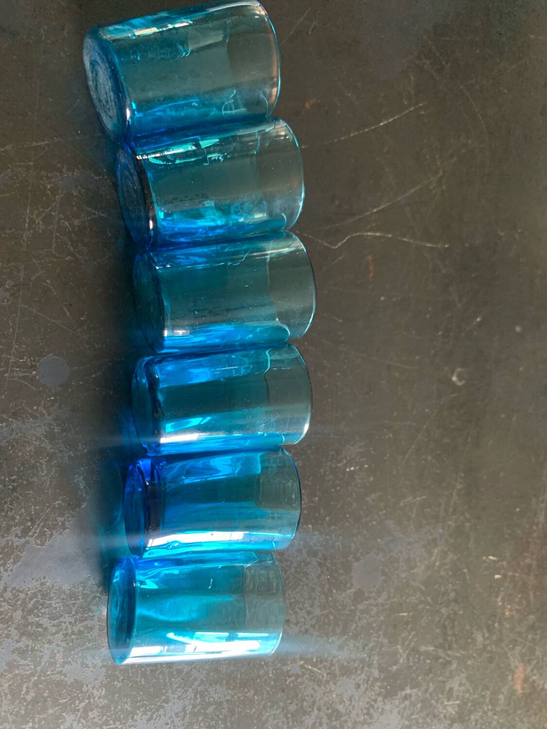 Set of 6 liqueur glasses