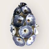 Gunnar Hansson Ceramic Tealight Holder Vintage Sweden 1970
