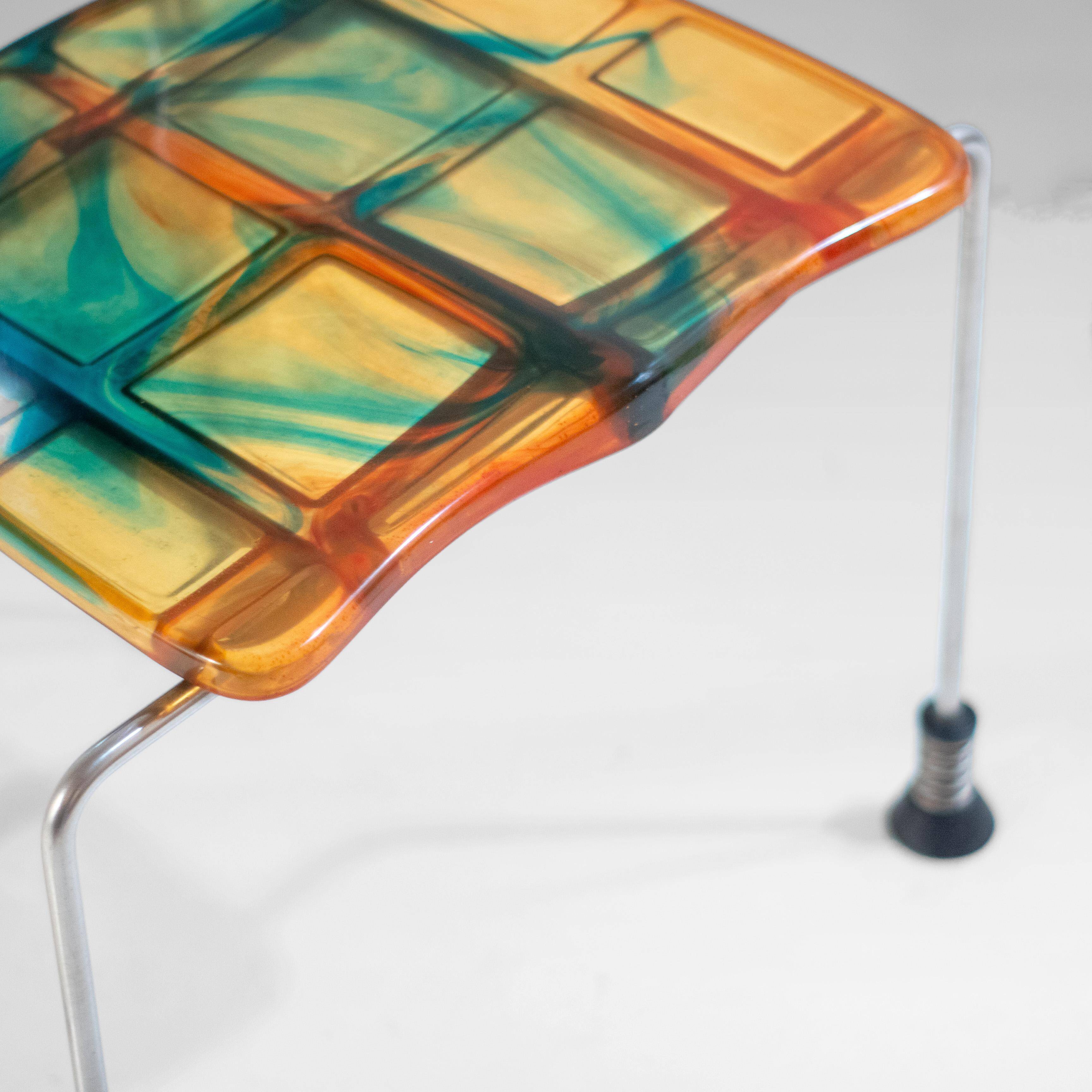 Italian Design Chair Broadway by Gaetano Pesce for Bernini, 1993