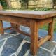 Table  basse de ferme chêne massif