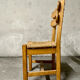 6 brutalist dining chairs