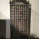 Wrought iron wine cabinet