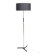 Vintage metal floor lamp with star base, 1960s