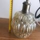 Vintage Lightly Smoked Glass Globe Pendant Light Electrical System New