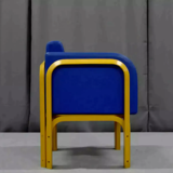 Pair of leather armchairs 1970