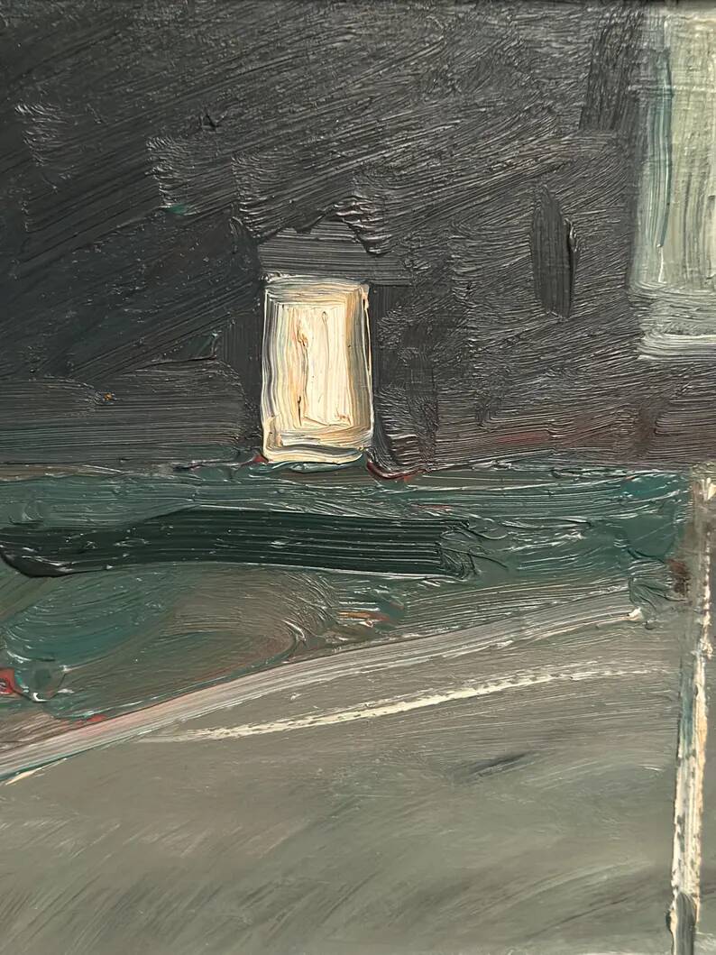 Original Swedish Oil on Hardboard – “Still Life” by Robert Svensson (1963–2016) – Signed – Vintage & Framed – 32.5 × 28.5 cm