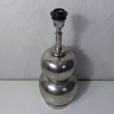 Silver metal lamp