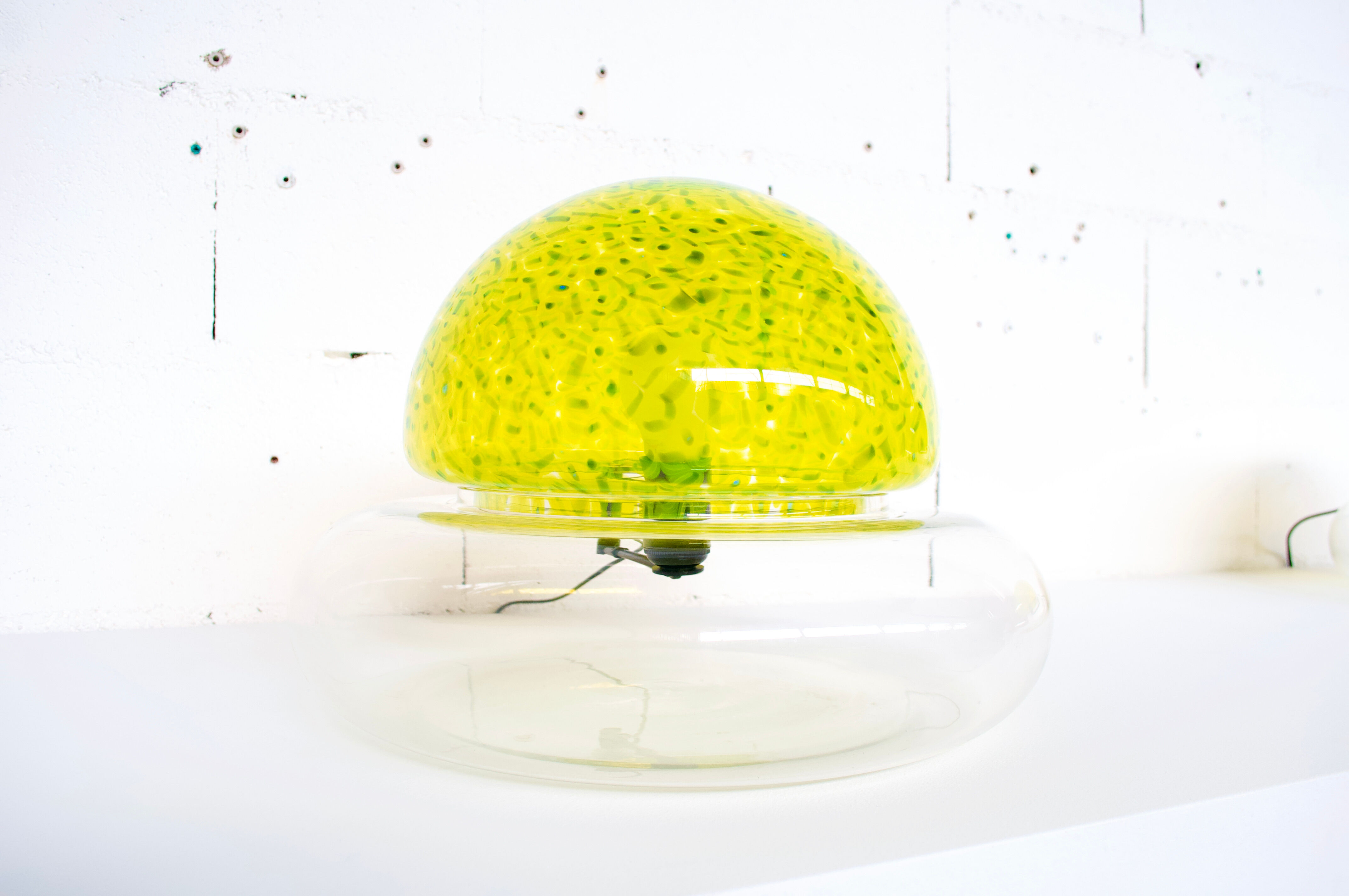 Poveglia lamp 1969 Gae Aulenti vistosi murano editor