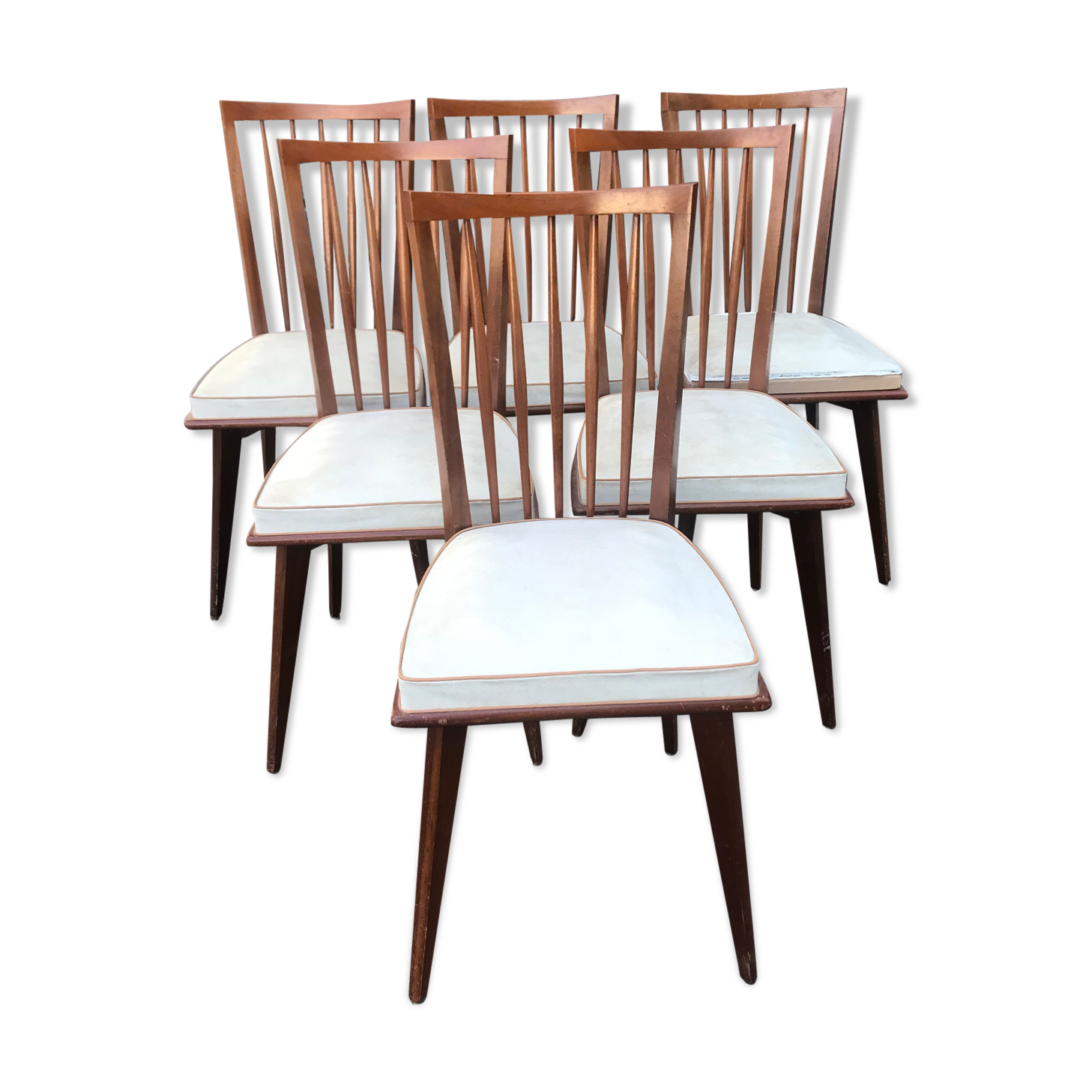 Vintage 6 chairs