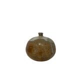Vase boule en grès