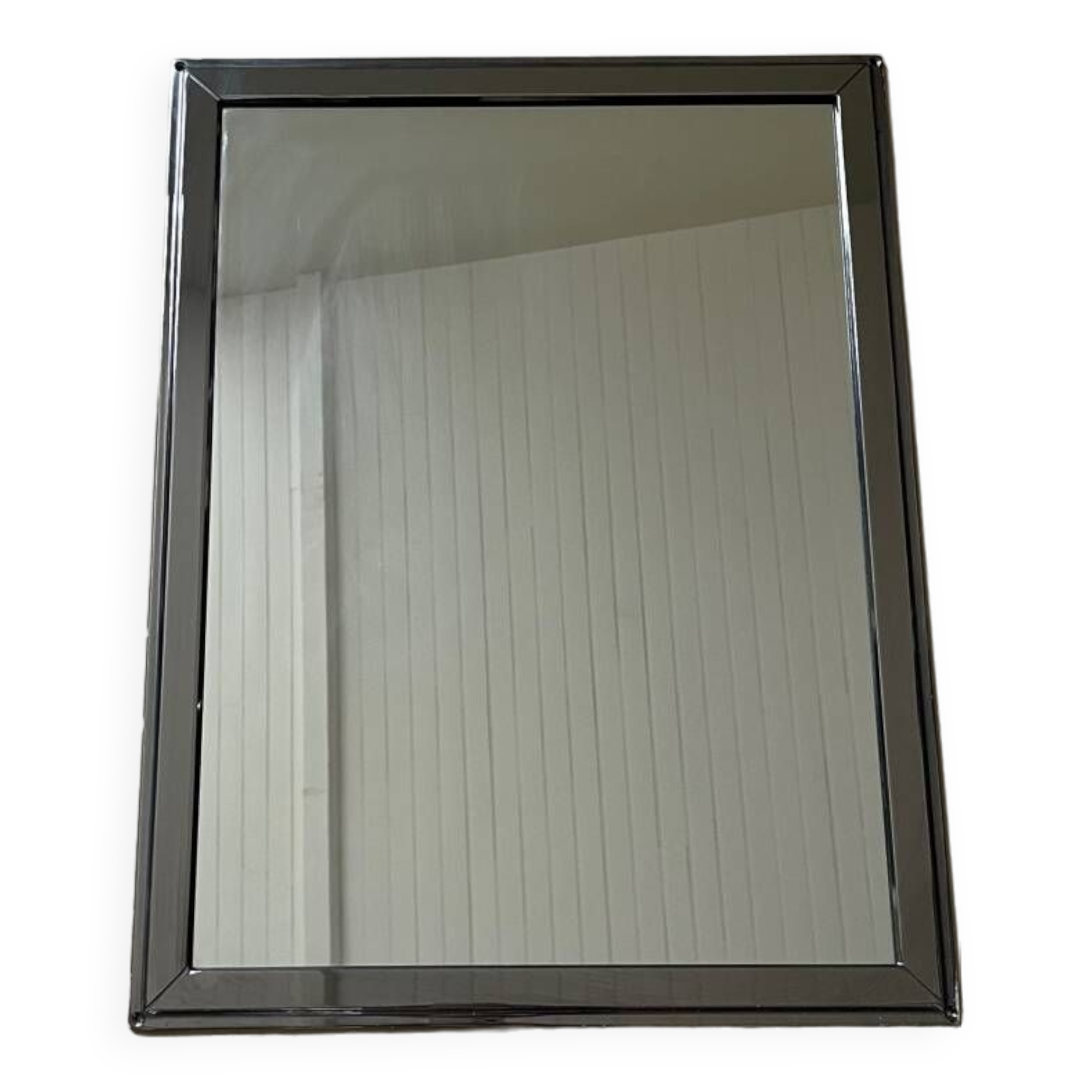 Chromed metal mirror from the 70s